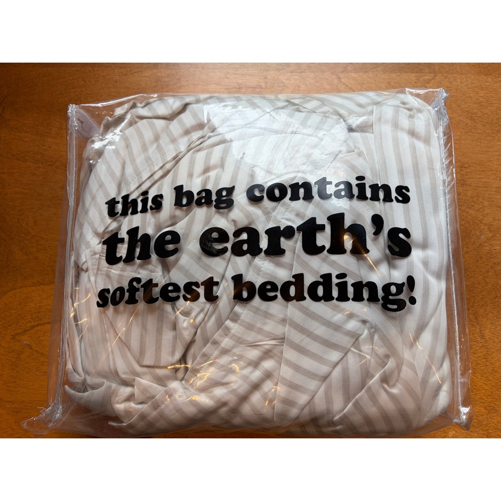 Buffy Breeze Eucalyptus Duvet Cover King Cal King Gray Stripe 01-03-0100-02-102